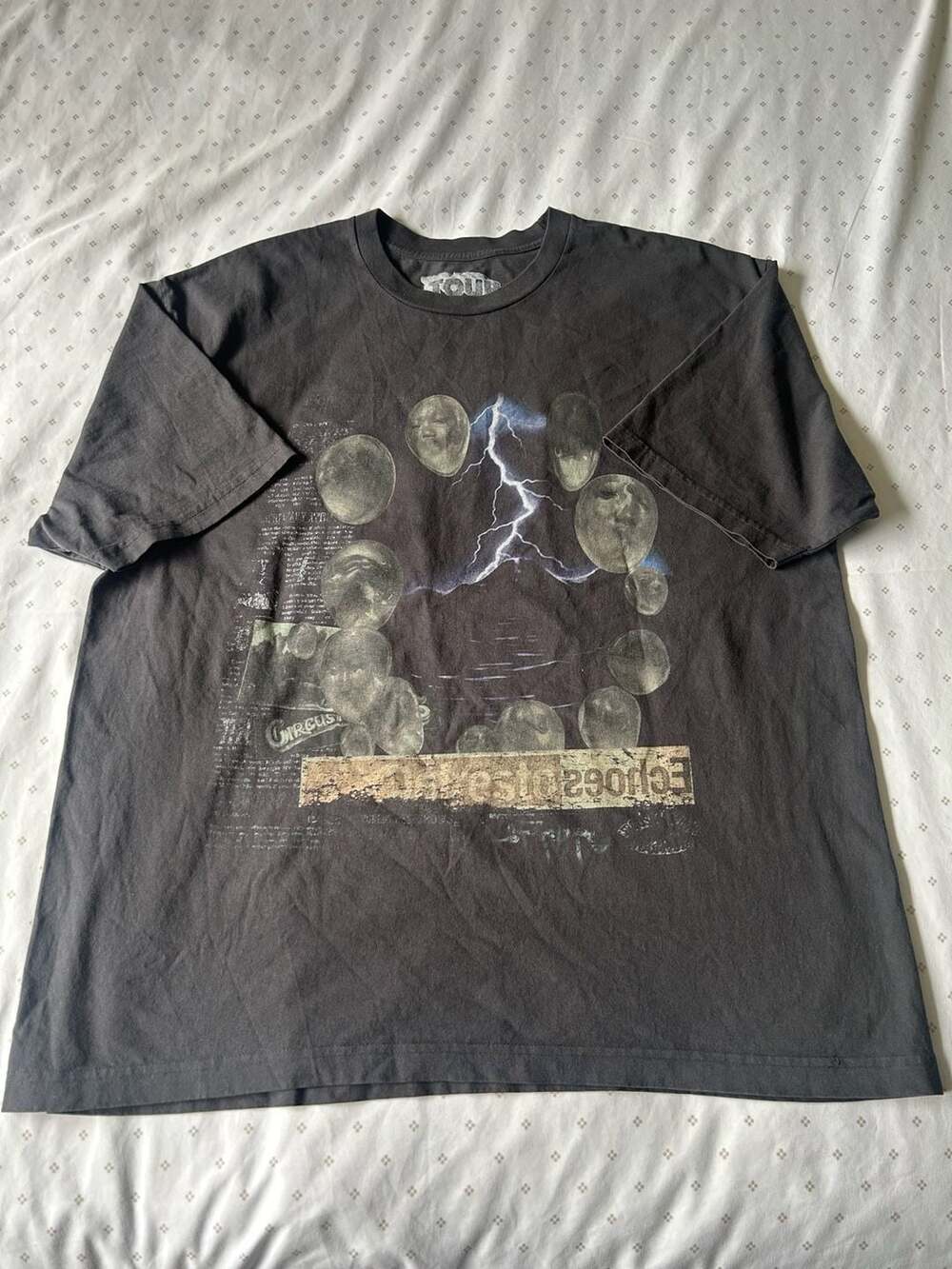 Travis Scott Circus Maximus World Tour 2024 Paris Echoes T-Shirt Size XL